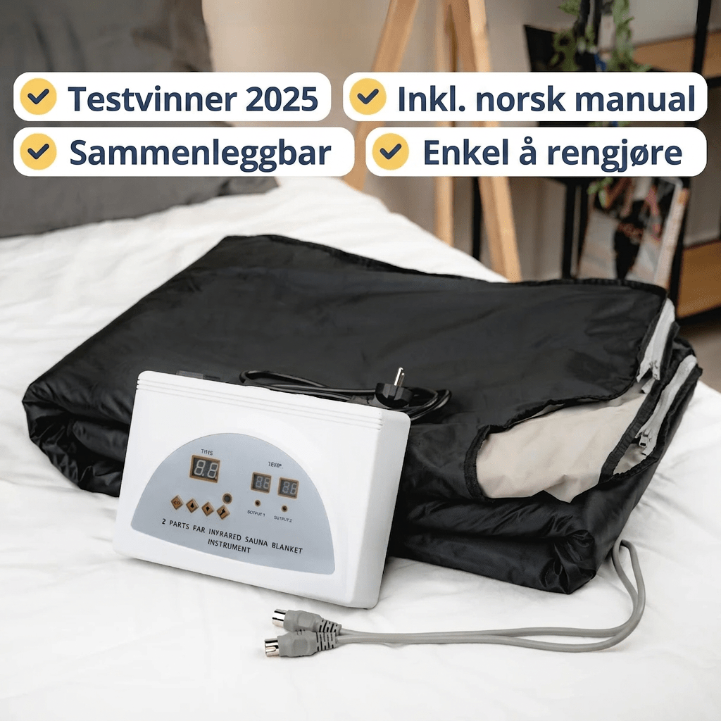 Infrarødt Saunateppe 2 - soner - AVABeauty.no